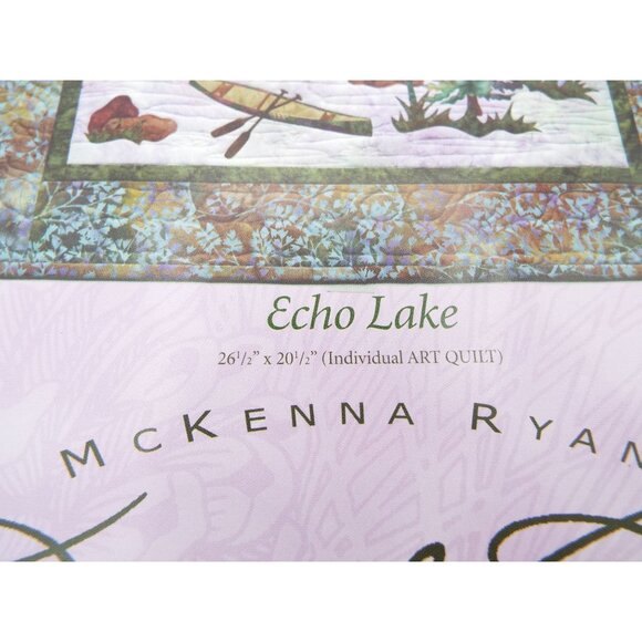 2001 McKenna Ryan Pine Needles Art Quilts Echo Lake Pattern Spring is in the Air - Picture 11 of 12